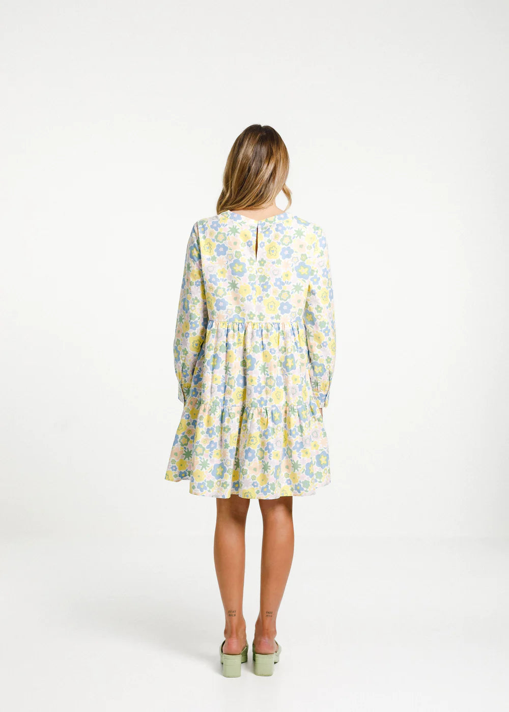 Thing Thing Heartbreak Dress - Paradise Print - Stencil