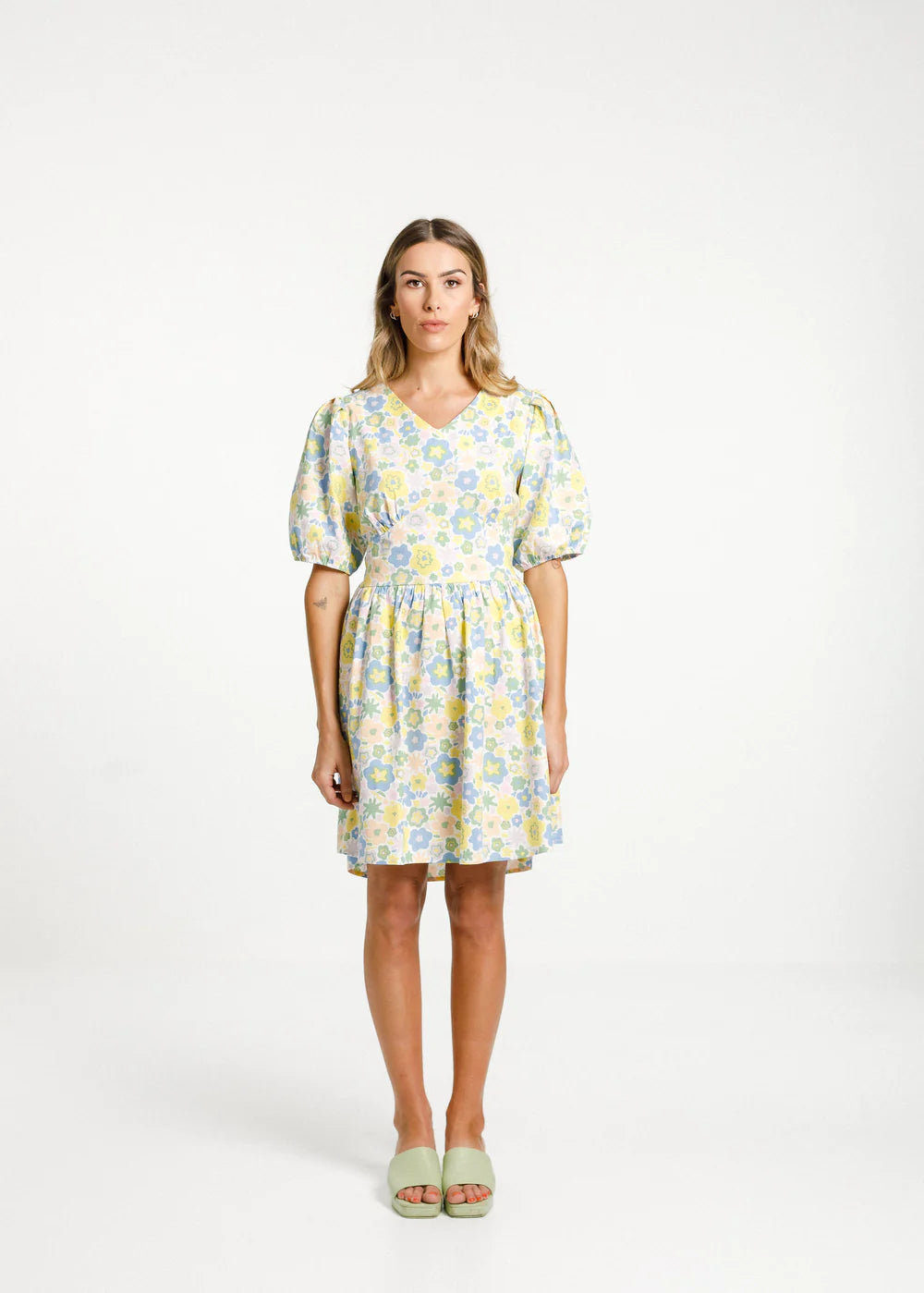 Thing Thing Pip Dress - Paradise Print - Stencil
