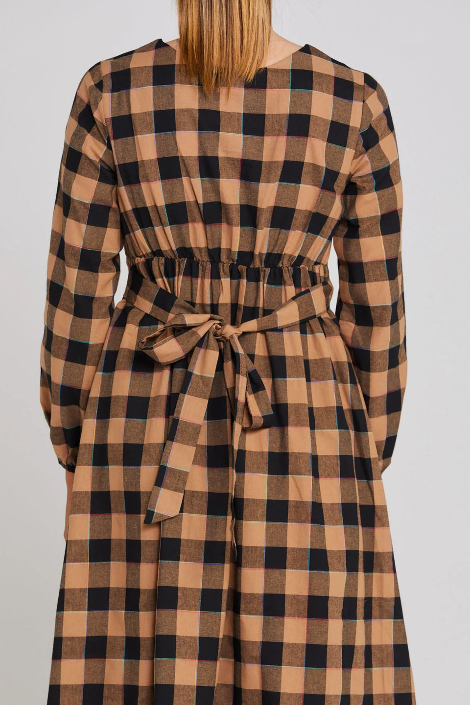 Thing Thing Pippo Dress - Cocoa Check