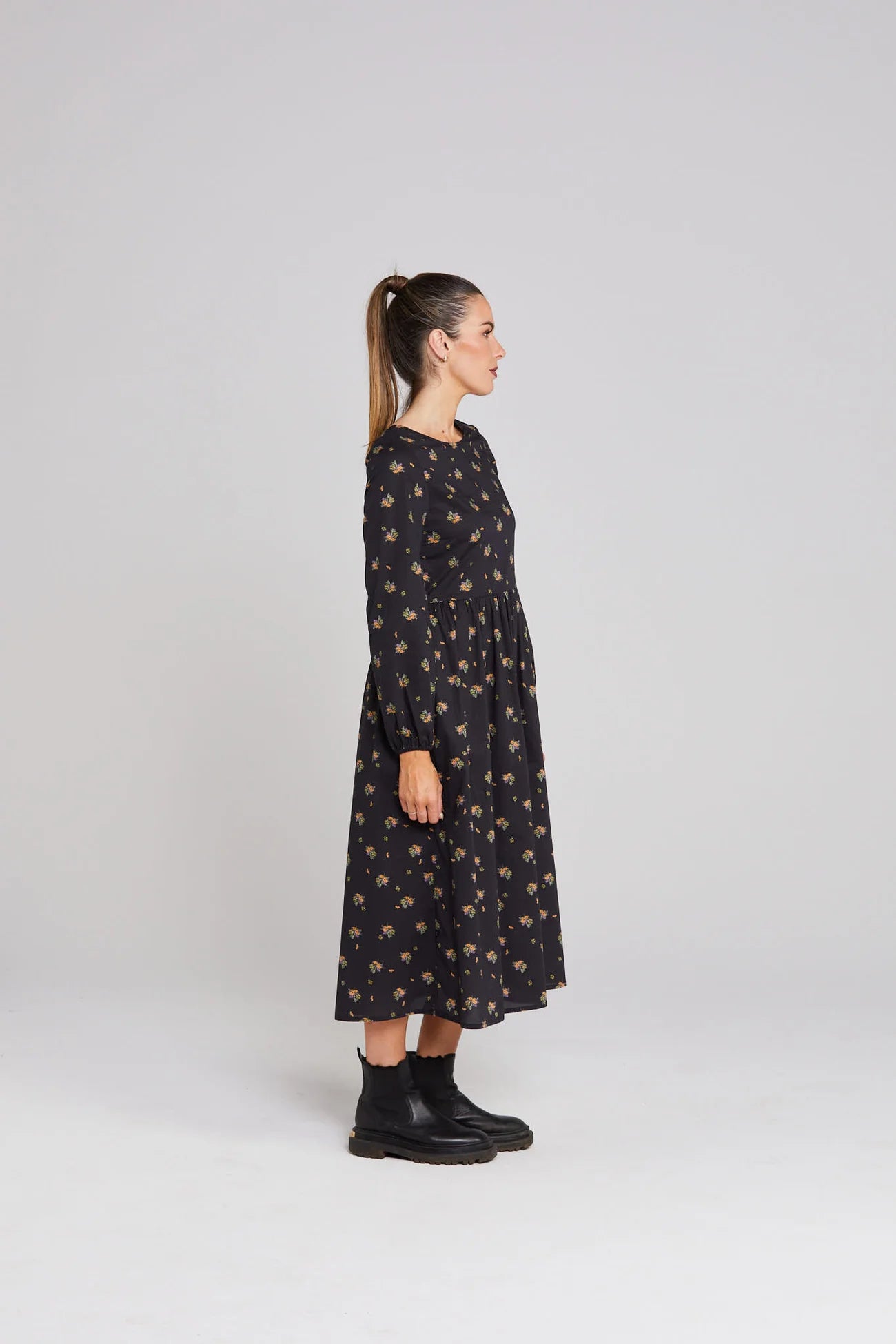 Thing Thing Peppi Dress - Petal - Stencil