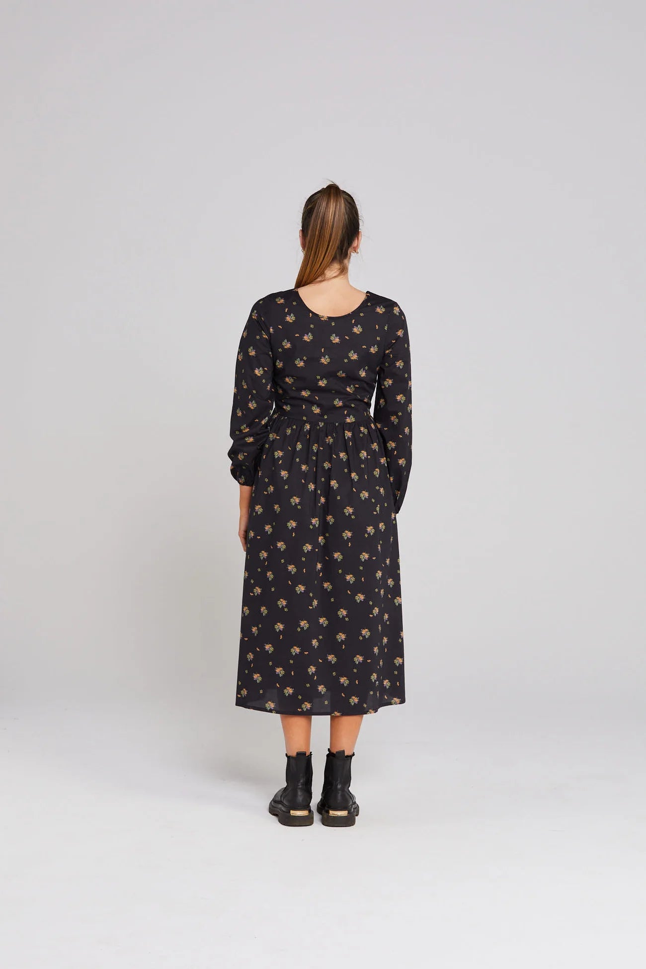Thing Thing Peppi Dress - Petal - Stencil
