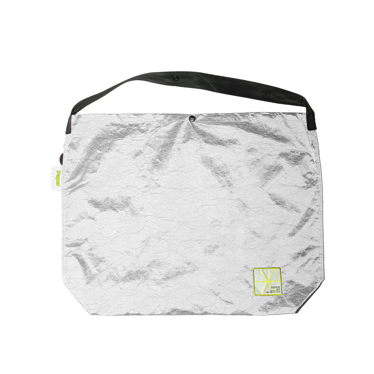 Paper Tyvek Tote Bag - Silver