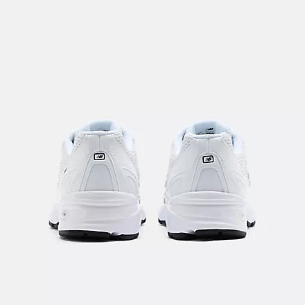 New Balance 740 - NB White with Black - Stencil