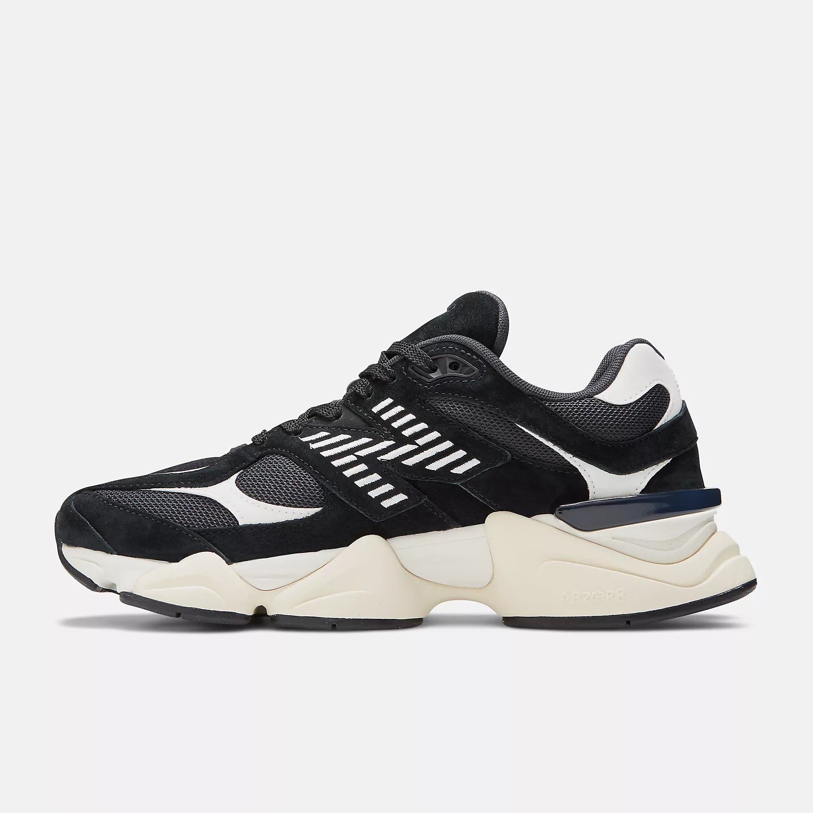 New Balance 9060 - Black with Blacktop and White - Stencil
