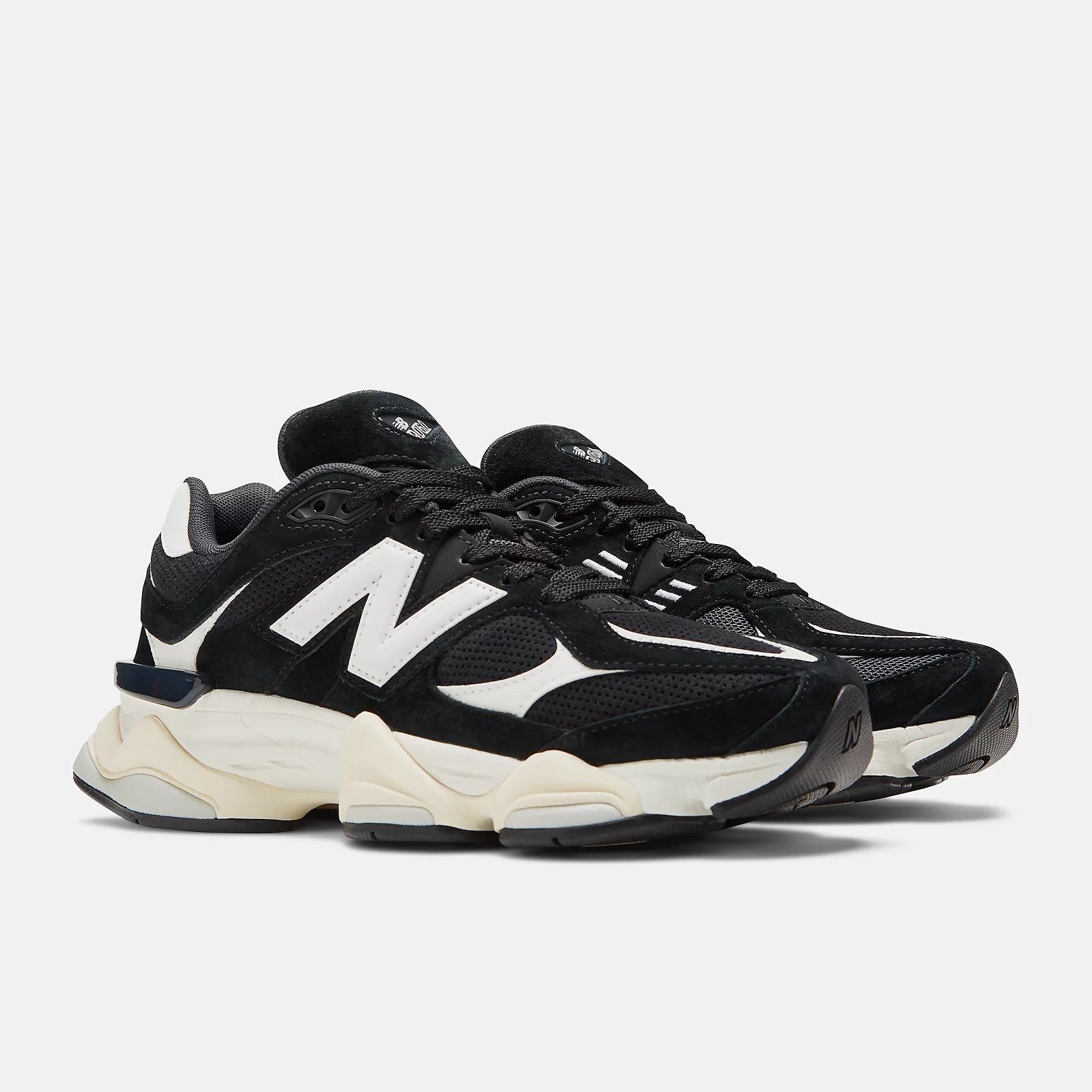 New Balance 9060 - Black with Blacktop and White - Stencil