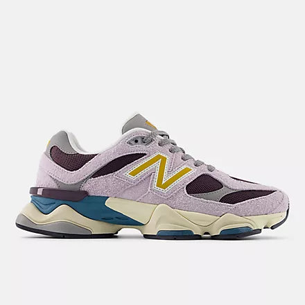 New Balance 9060 Taro with Plum Brown and Butterscotch - Stencil
