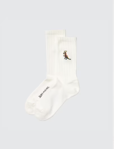 Uniqlo Basquiat Socks - 00 White