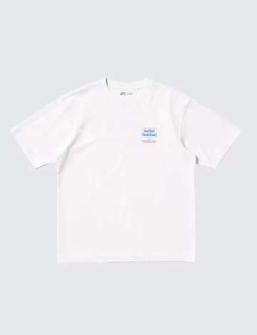 Uniqlo PEANUTS Oversized UT Short Sleeve Graphic T-shirt - 01 OFF white