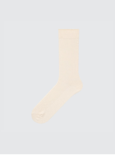 Uniqlo Colorful 50 Sock - 30 Natural