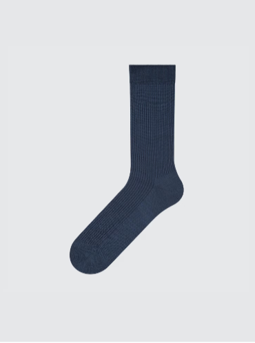 Uniqlo Colorful 50 Sock - 83 Navy