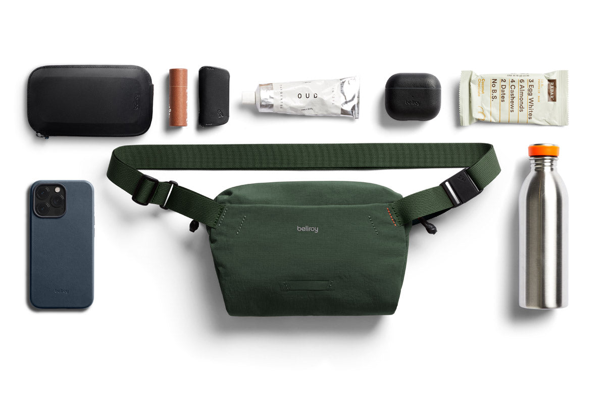 Bellroy Lite Sling Mini - Spruce - Stencil