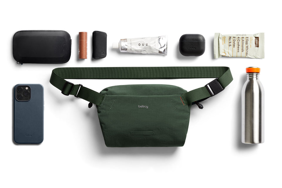 Bellroy Lite Sling Mini - Spruce - Stencil