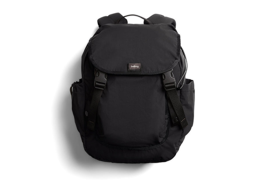 Bellroy Cinch Backpack 20L - Black - Stencil