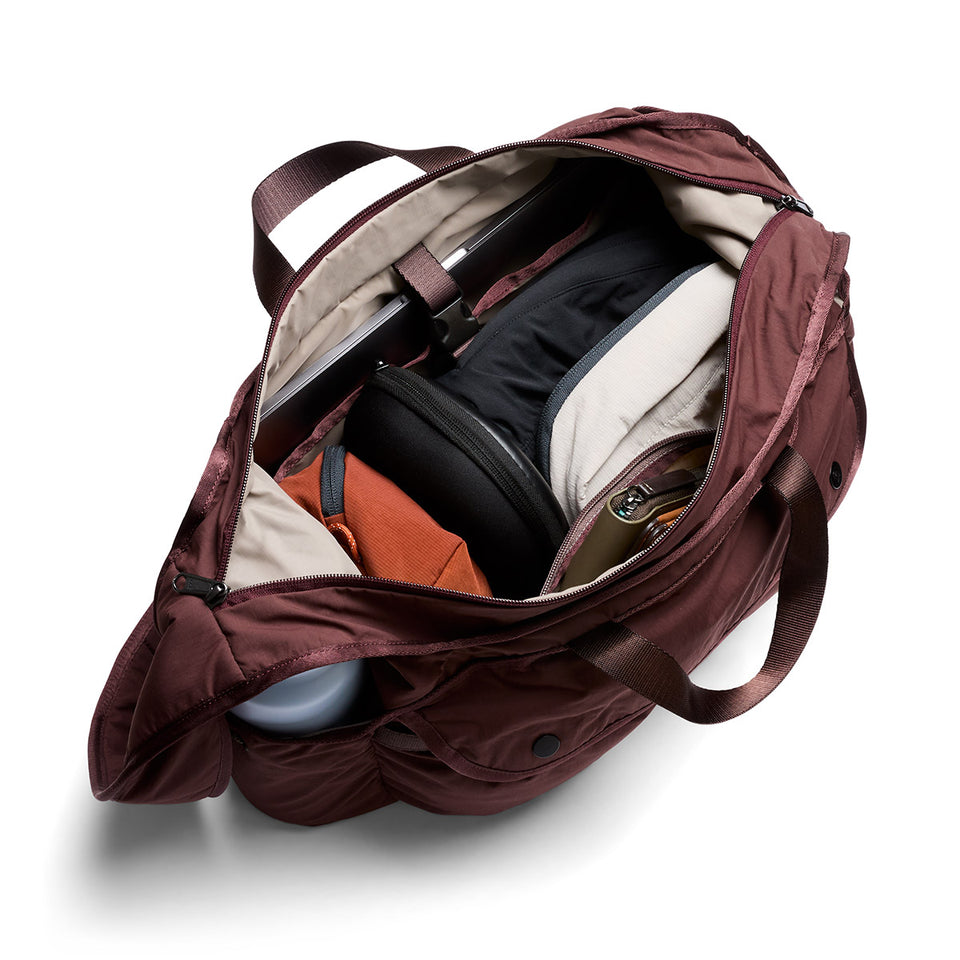 Bellroy Cinch Carryall - Burgundy - Stencil