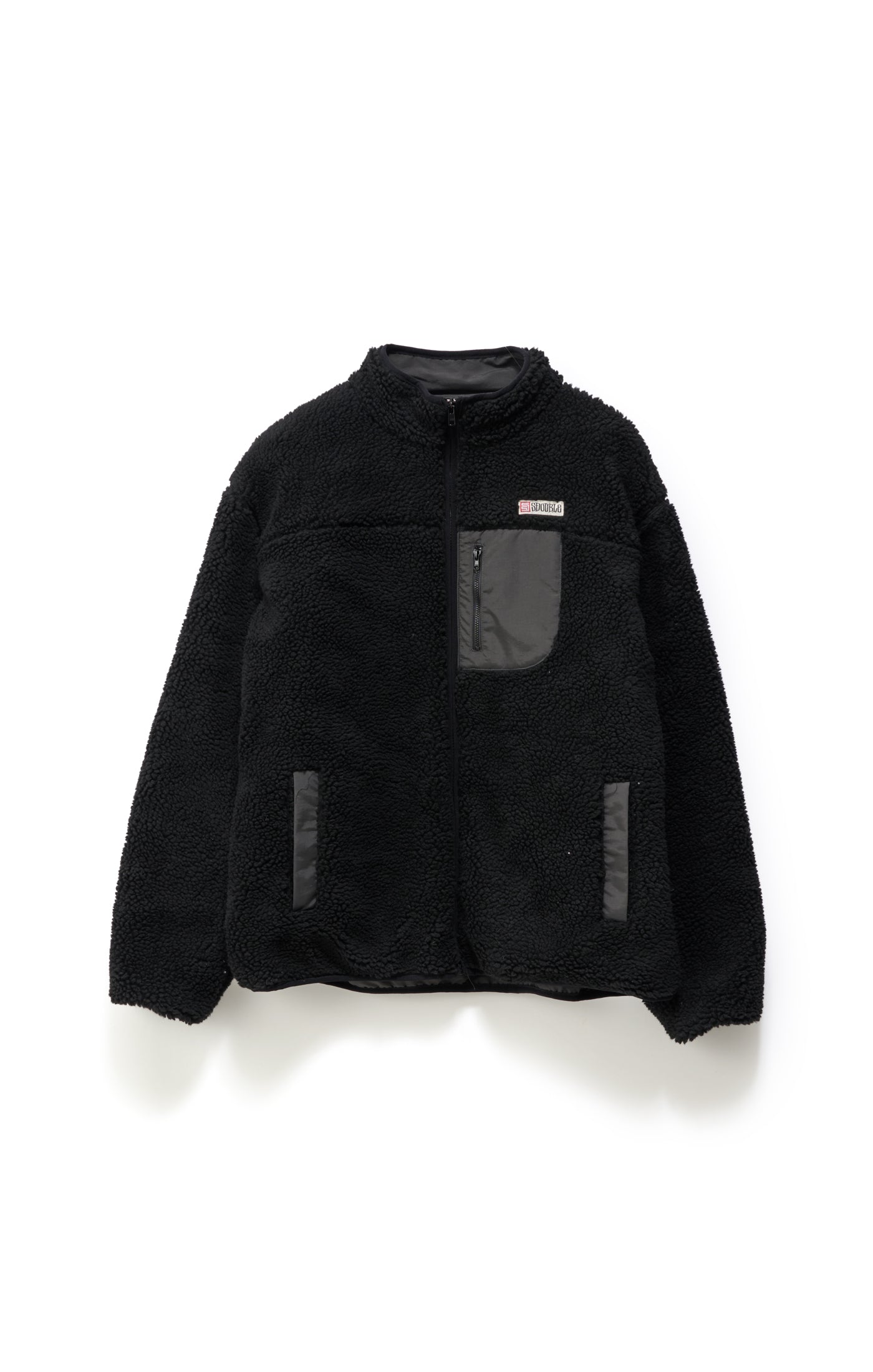 S-Double High-Pile Jacket - Black