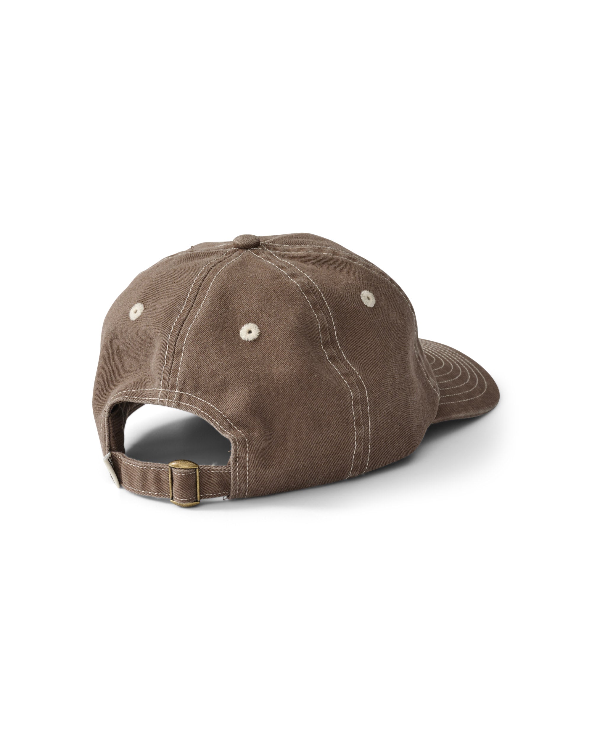 S-Double Shawn Script Strapback Cap - Warm Charcoal