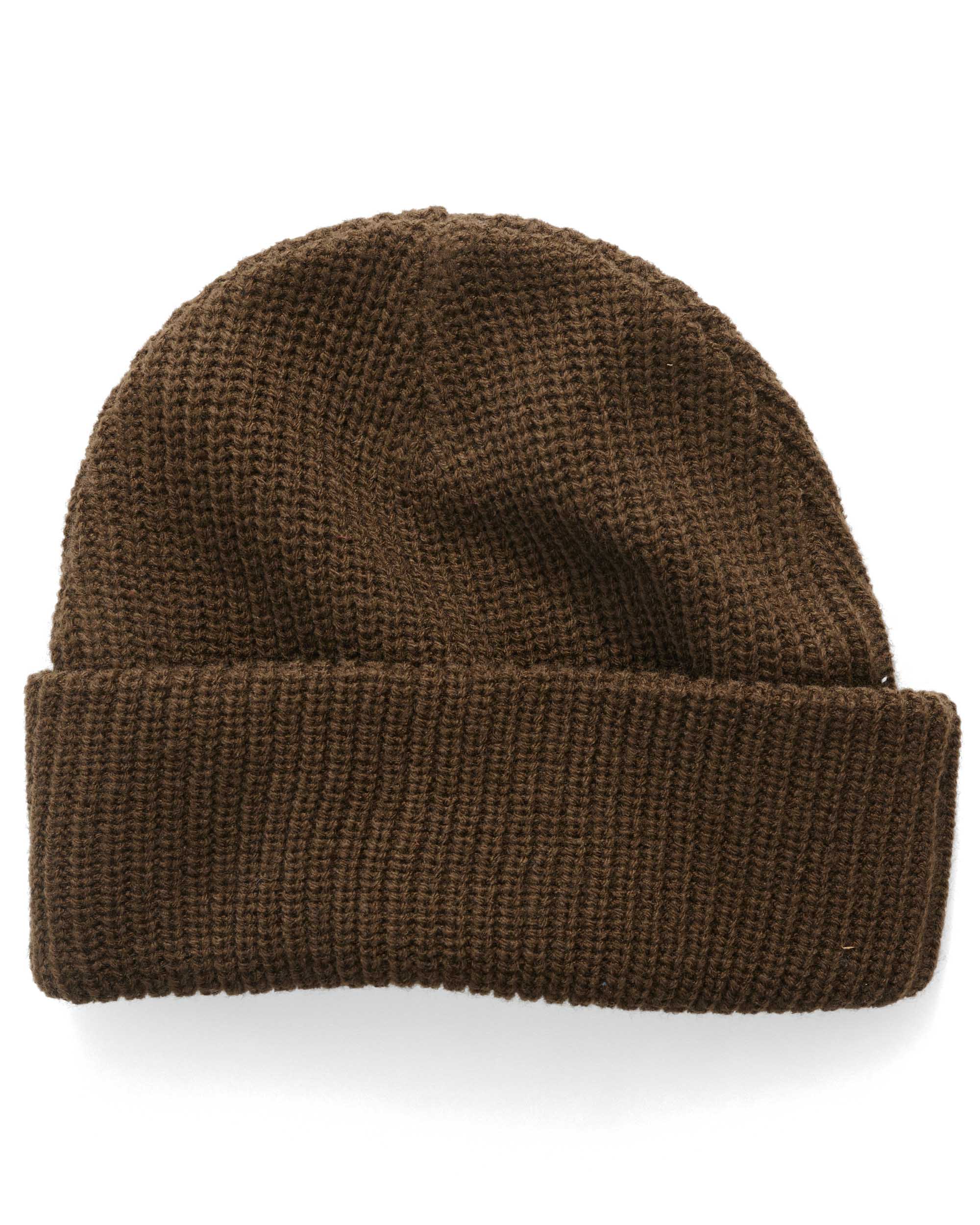 S-Double Shawn Script Mid Beanie - Choc