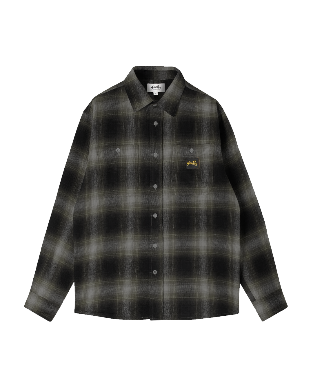 Stan Ray Flannel LS Shirt - Black