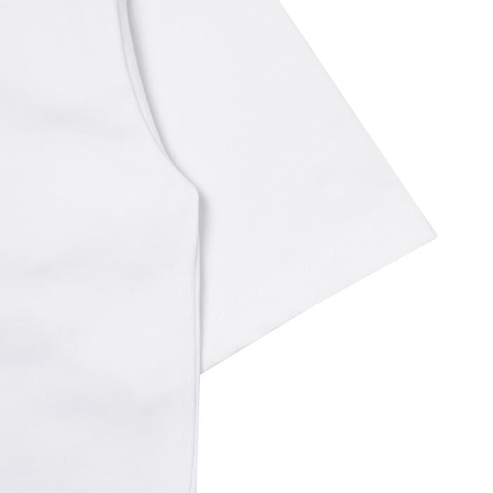 ODS Stripe Neck Tee - White/Black