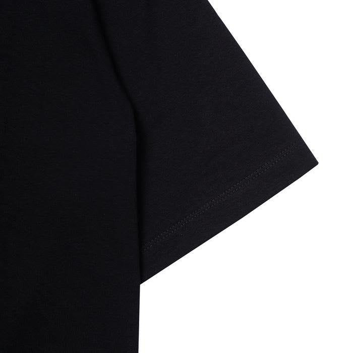 ODS Stripe Neck Tee - Black/White - Stencil