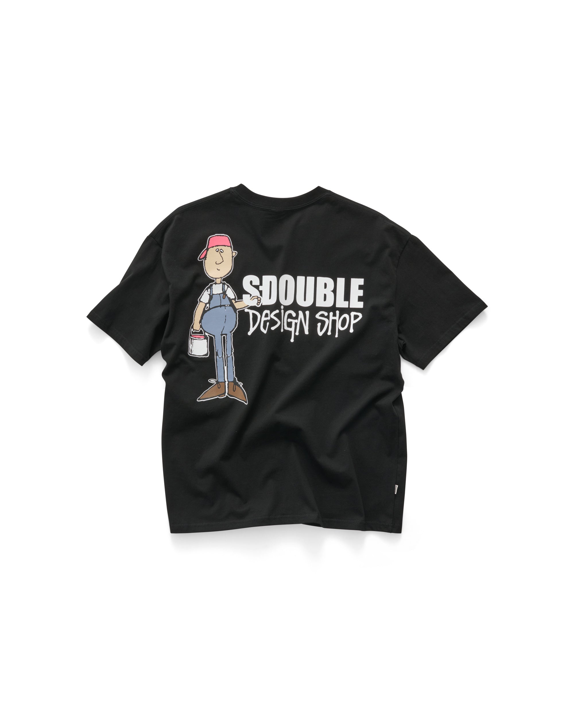 S-Double Painter SS Tee - Black