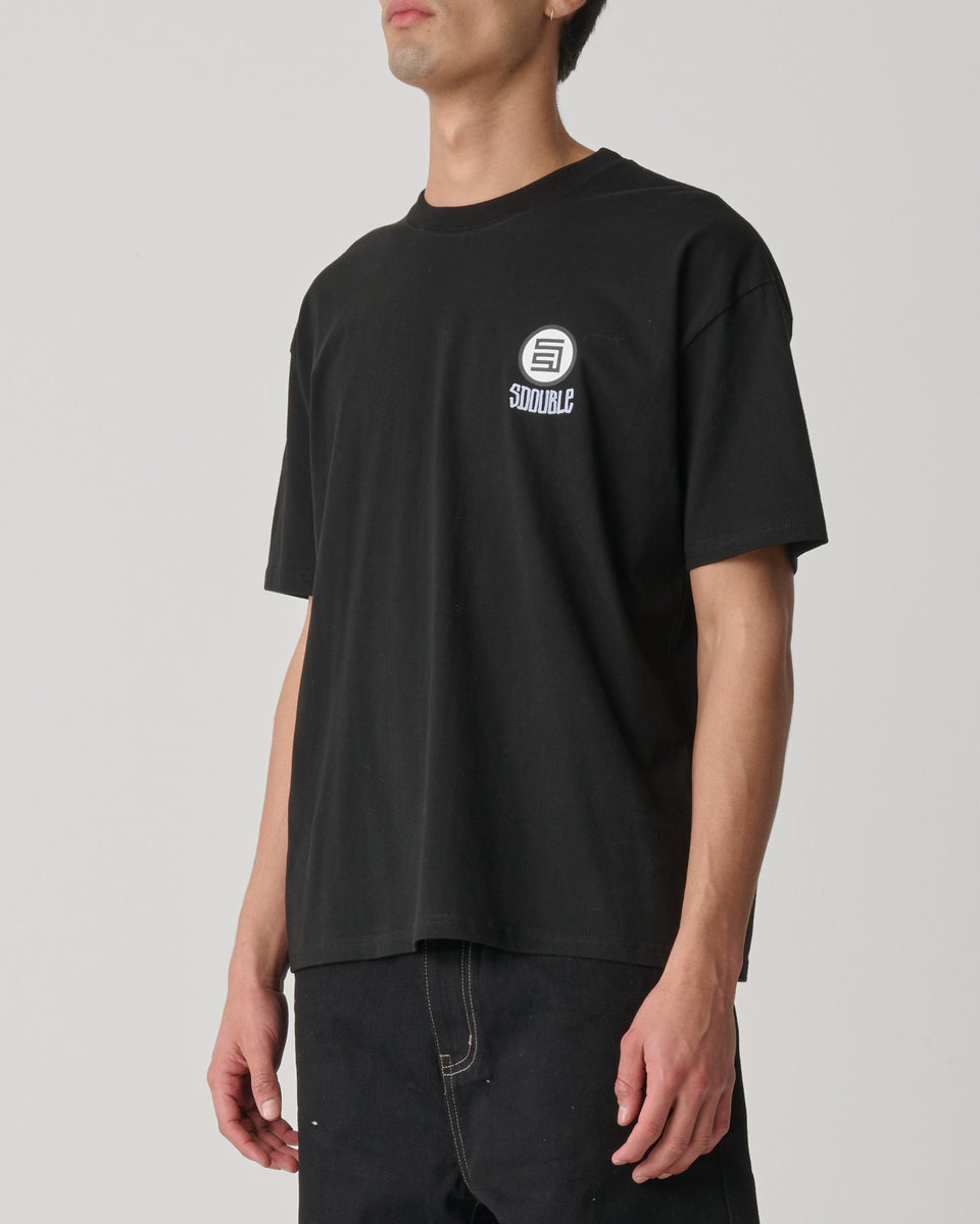 S-Double Voodoo Doll SS Tee - Black