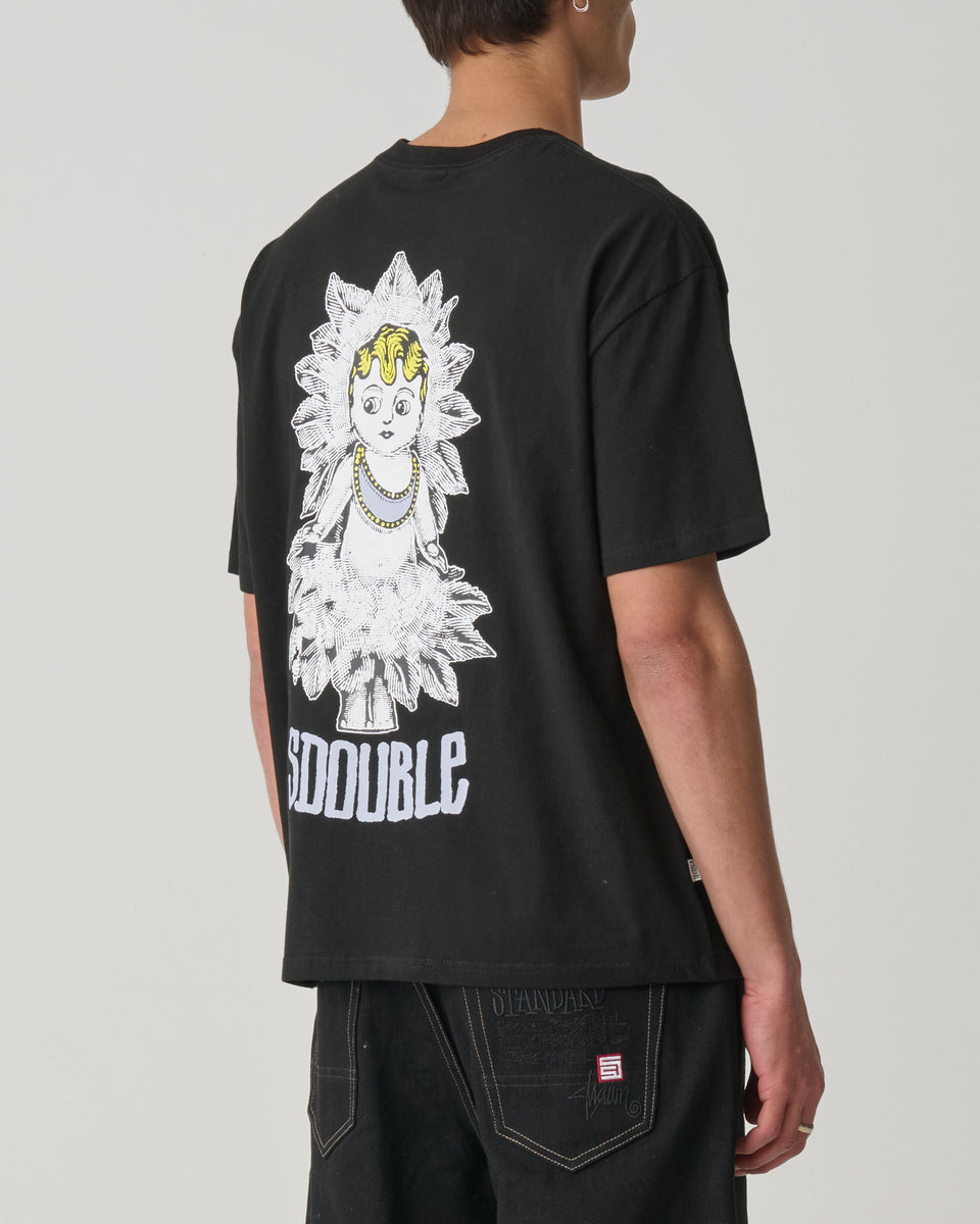 S-Double Voodoo Doll SS Tee - Black