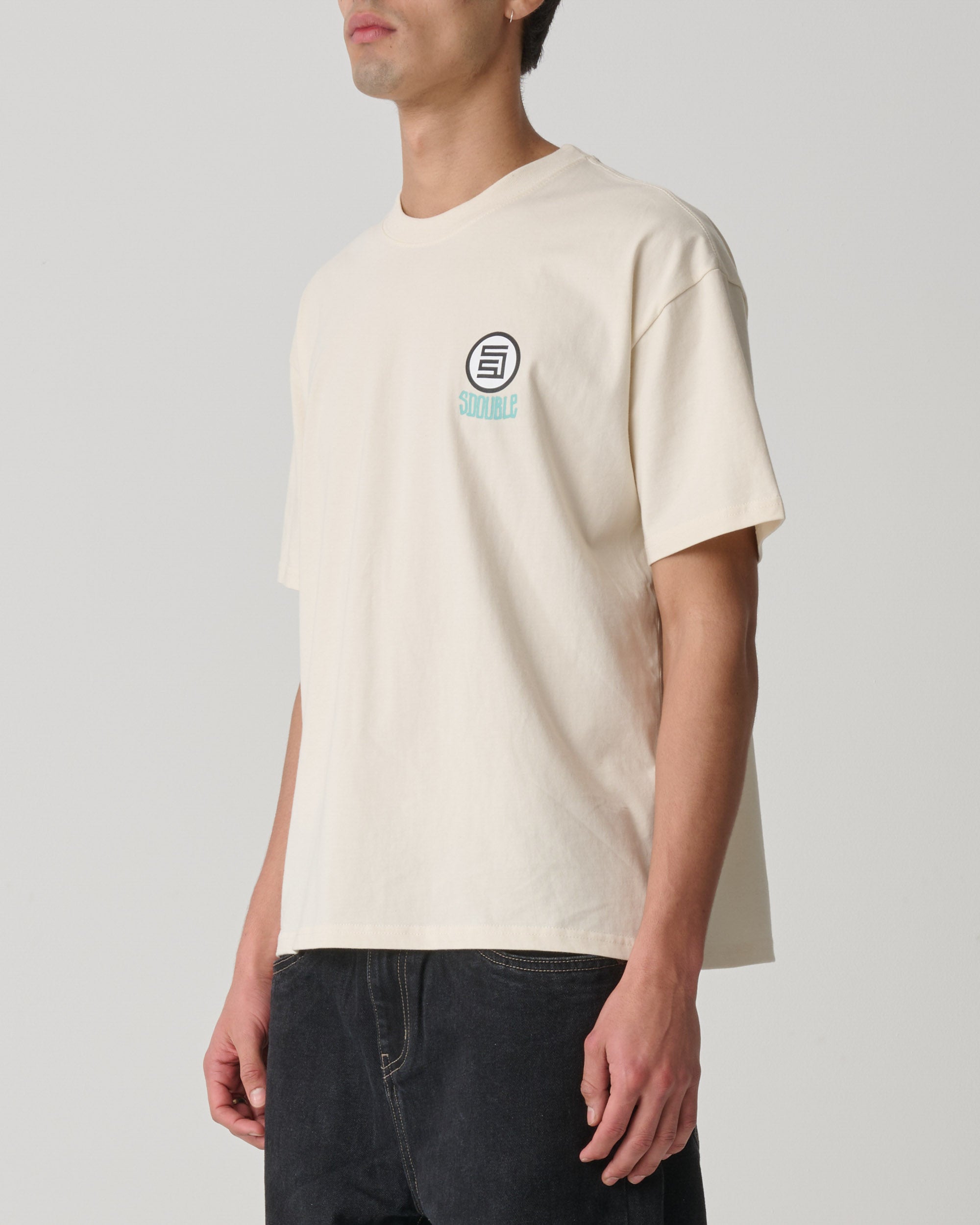 S-Double Voodoo Doll SS Tee - Unbleached - Stencil