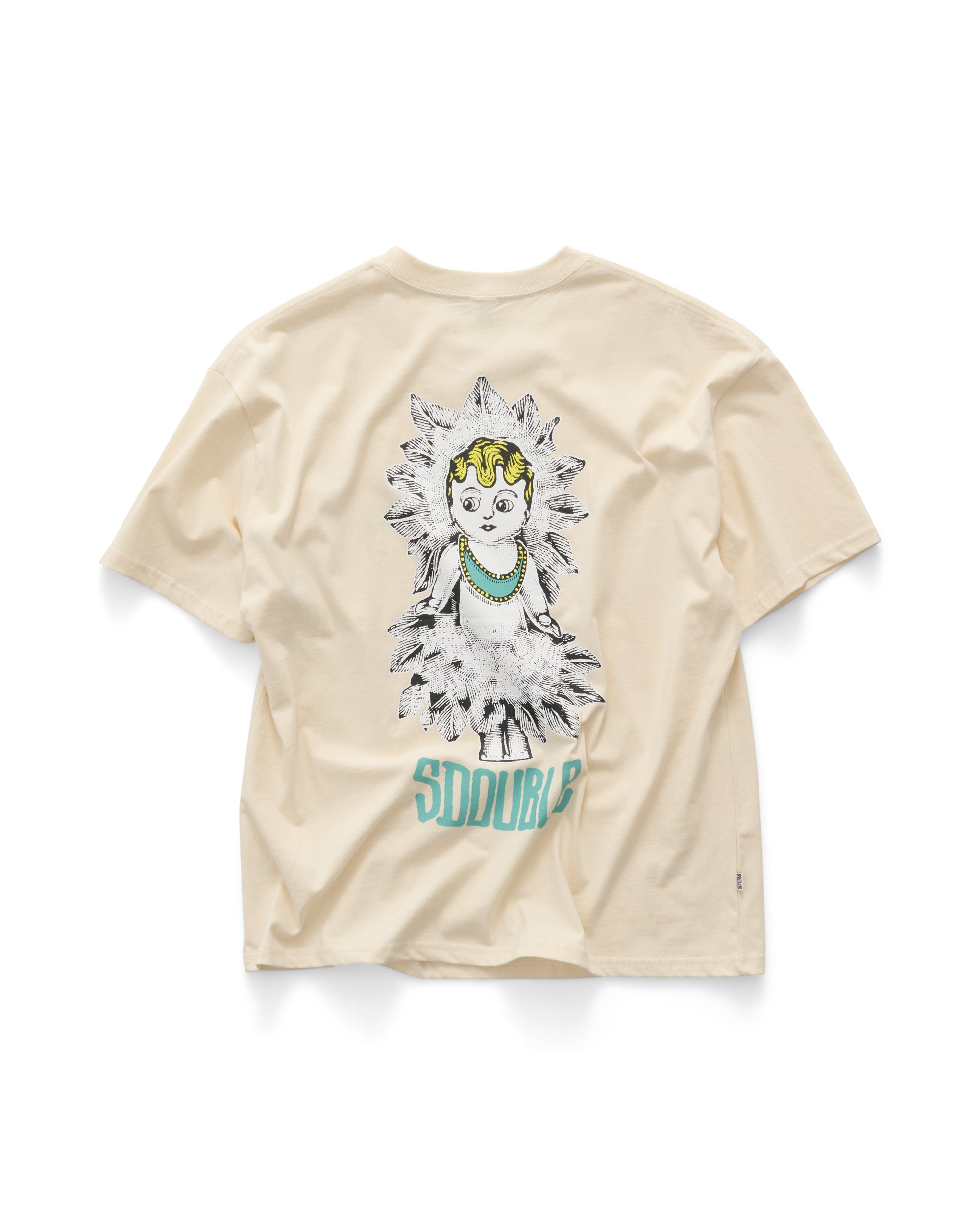 S-Double Voodoo Doll SS Tee - Unbleached - Stencil