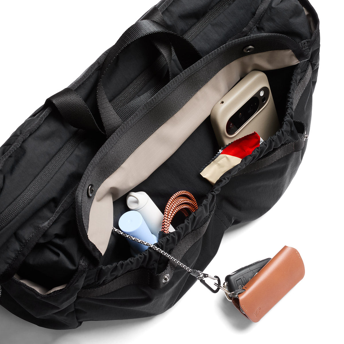 Bellroy Cinch Carryall - Black - Stencil