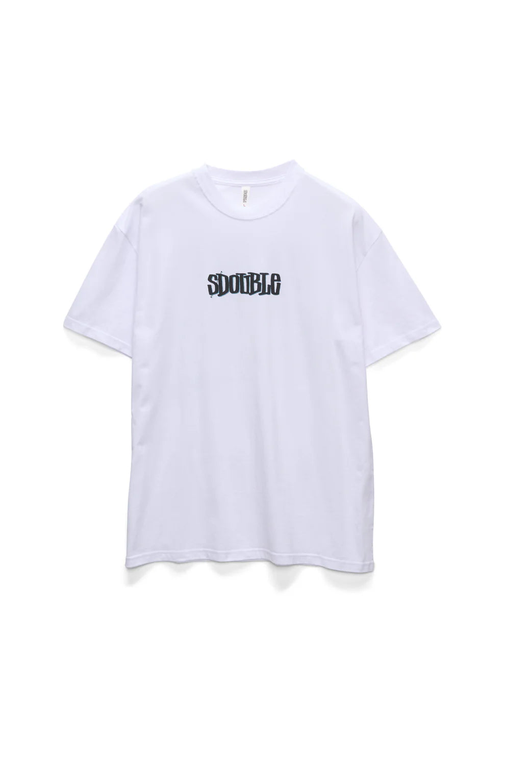 S-Double Pintails Tee - White - Stencil