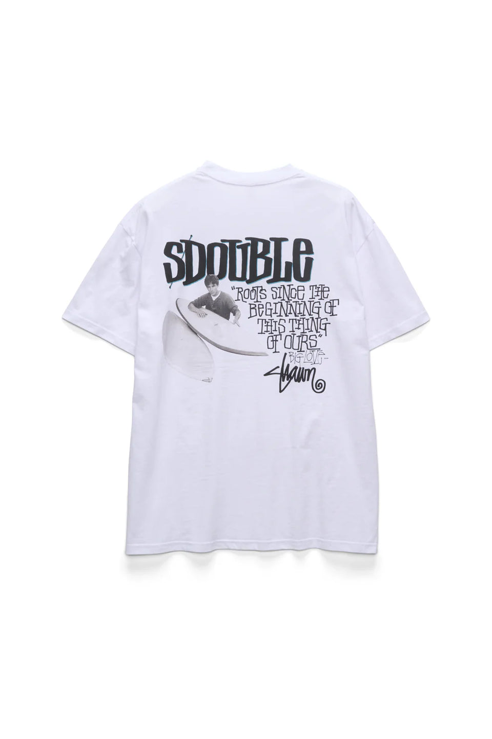 S-Double Pintails Tee - White