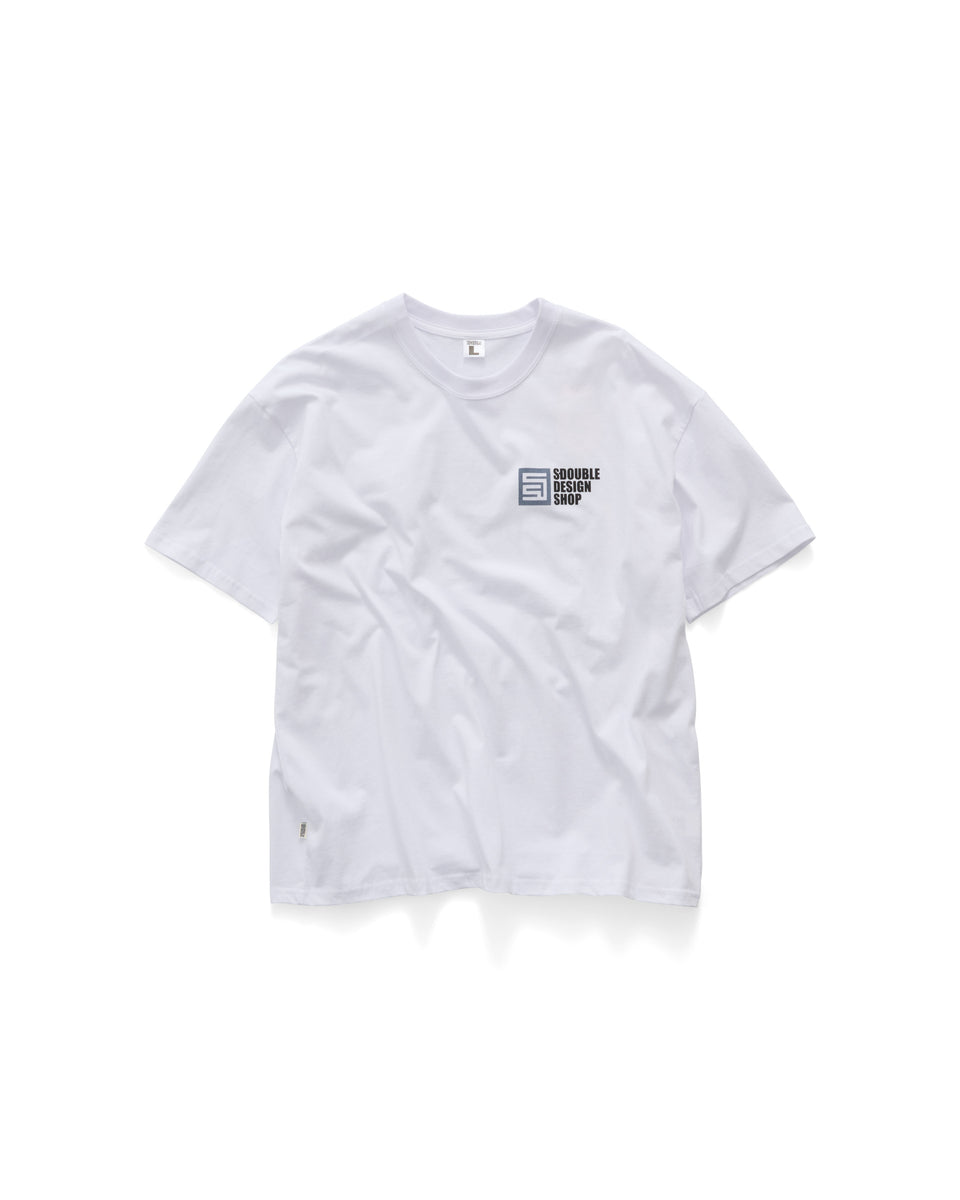 S-Double Painter SS Tee - White