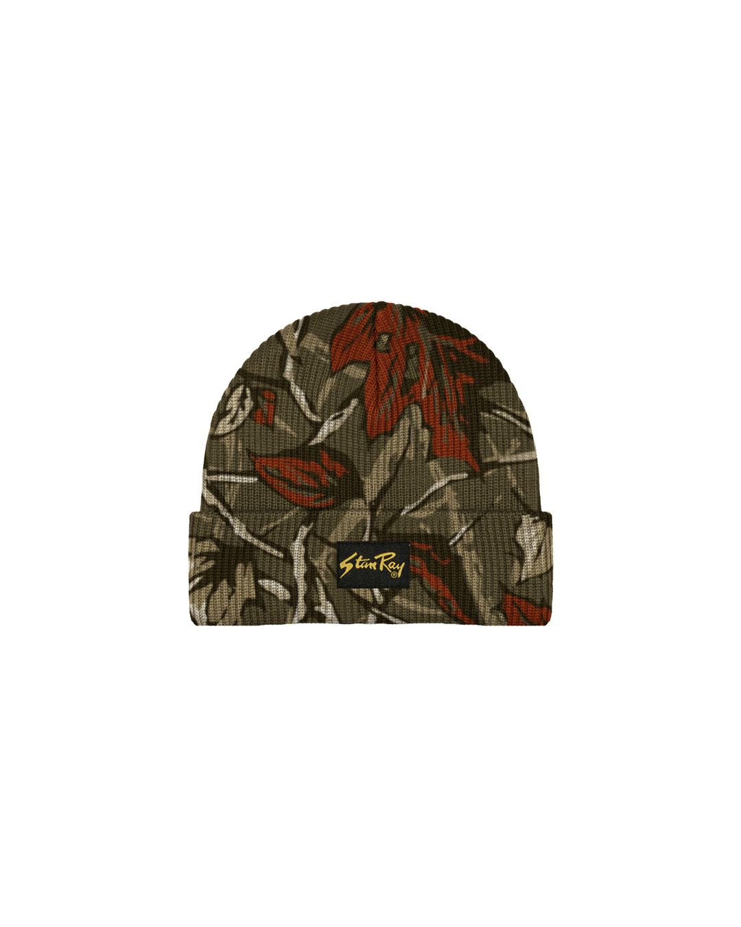 Stan Ray Label Cuff Beanie - Oak Camo
