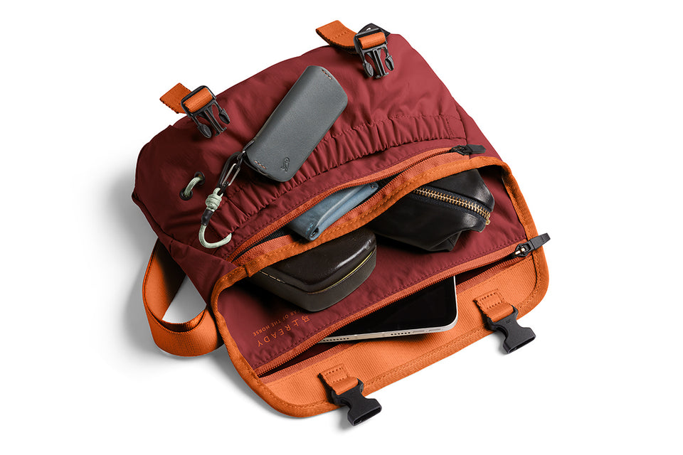 Bellroy Cinch Mini Messenger - Crimson