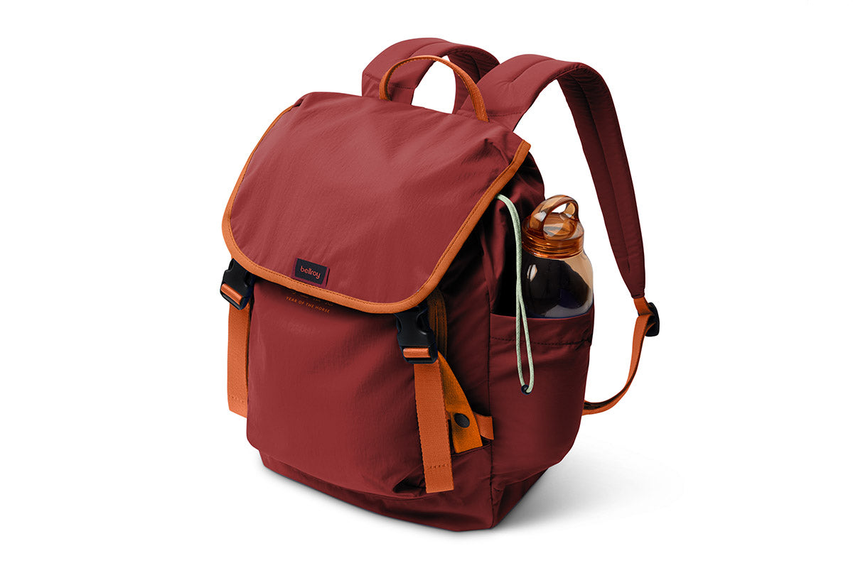 Bellroy Cinch Backpack 20L - Crimson - Stencil