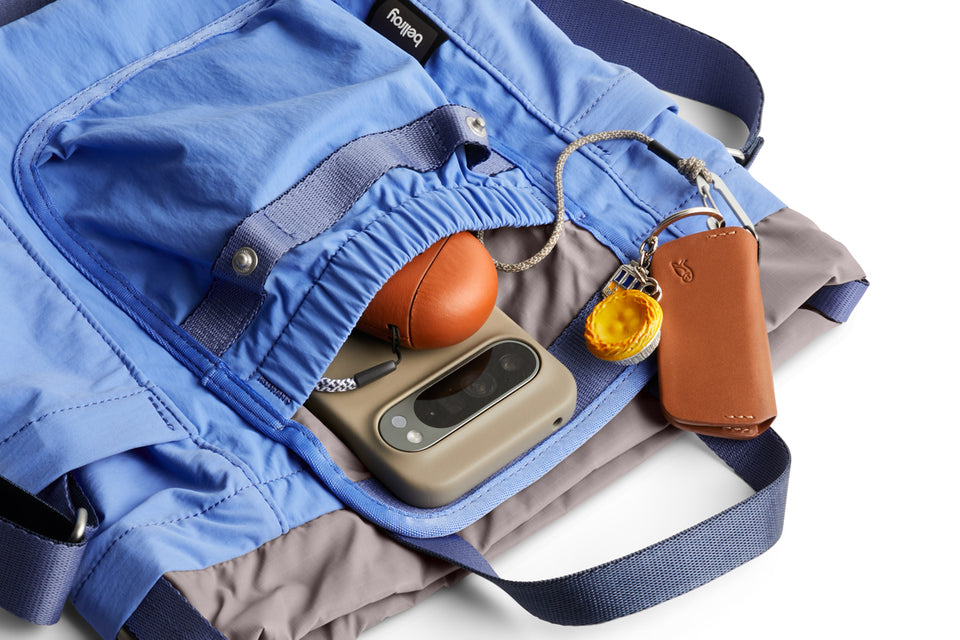 Bellroy Cinch Bucket Bag - Denim Blue