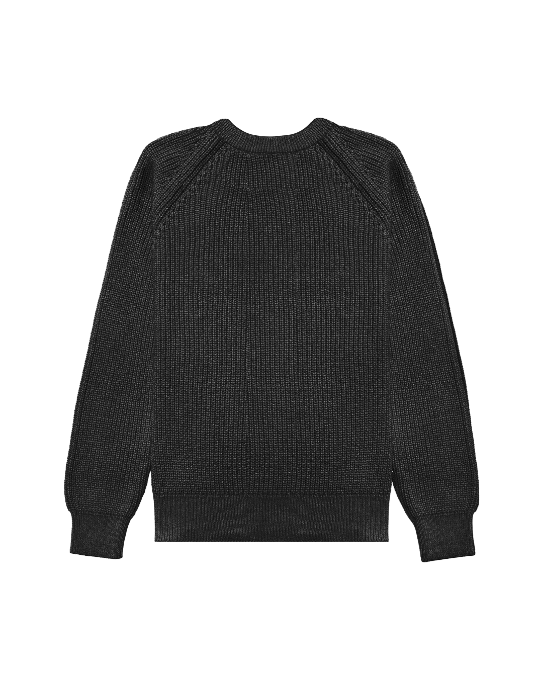Stan Ray Cable Knit Crew Sweater - Black