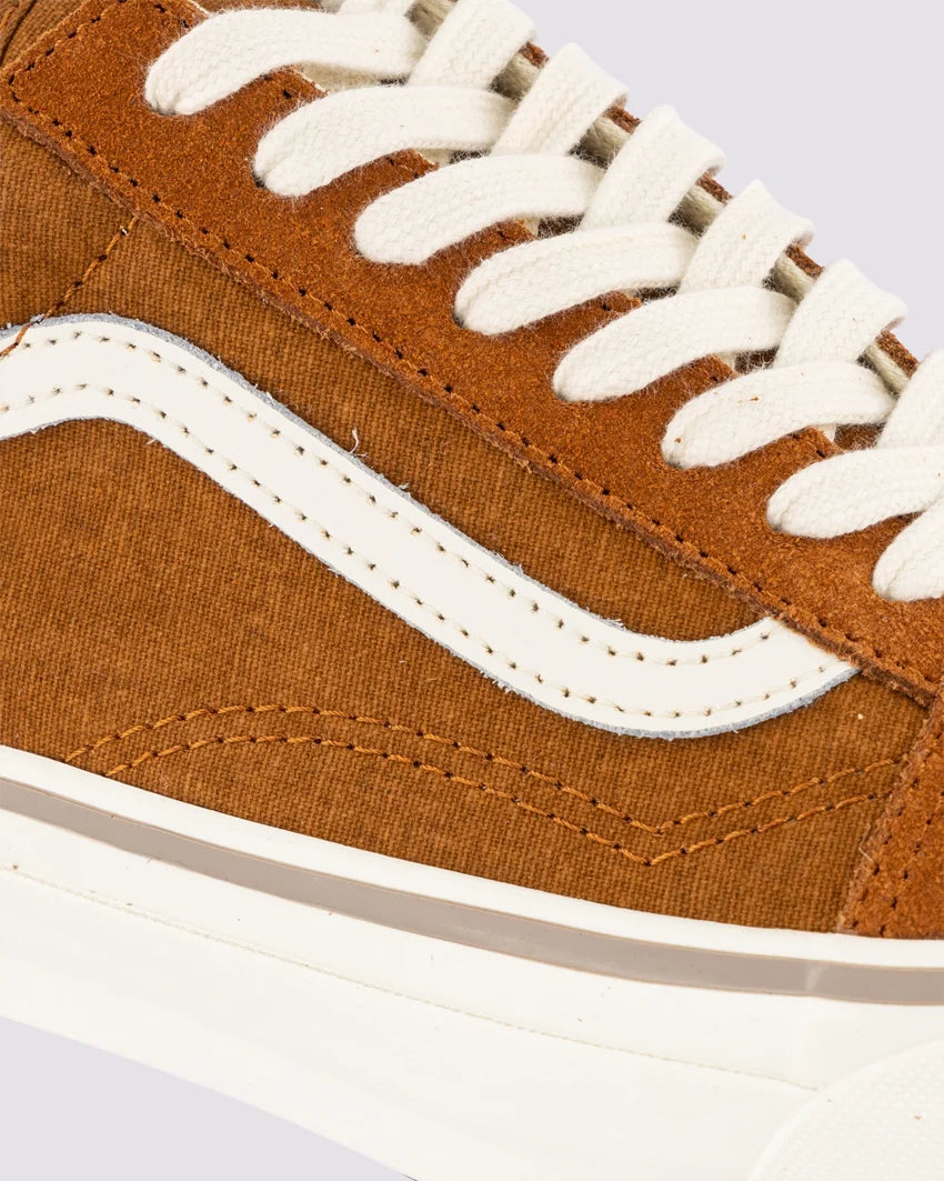 Vans Mte Old Skool - Salt Wash Glazed Ginger - Stencil