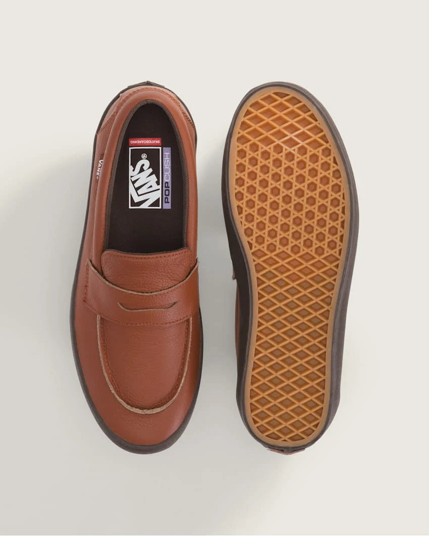 Vans Skate Loafer - Rust Bronze - Stencil