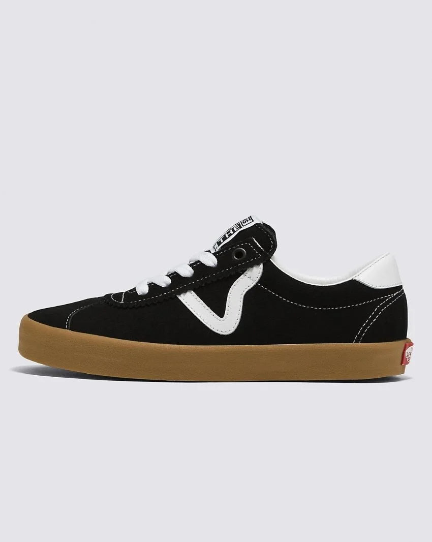 Vans Sport Low Black/Gum - Stencil