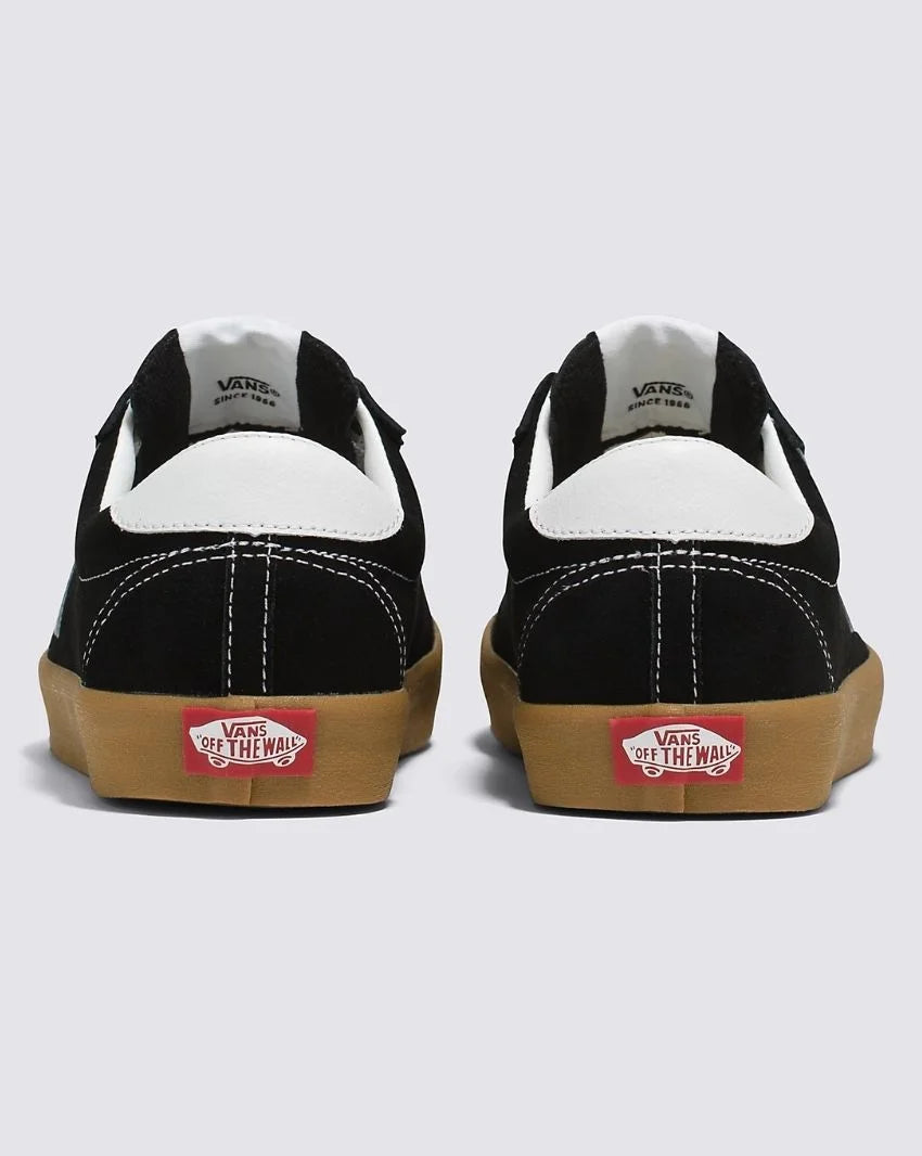 Vans Sport Low Black/Gum - Stencil