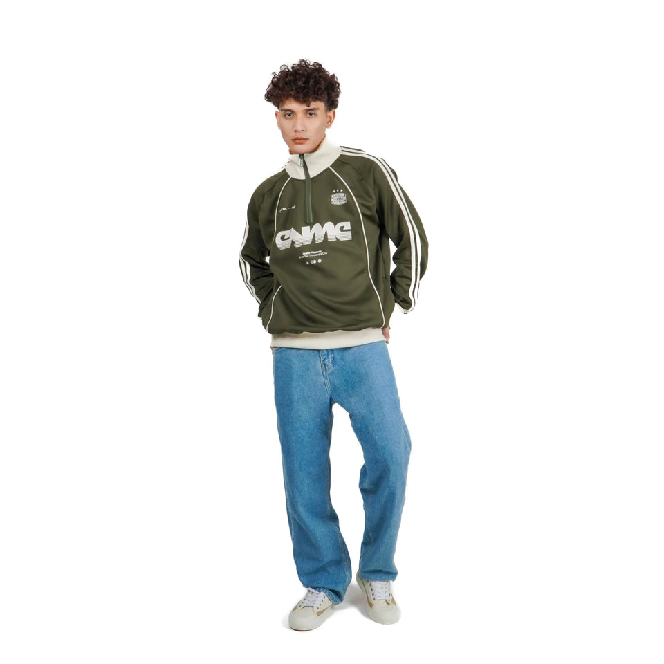 Cosmic Yannick 1/4 Zip - Army