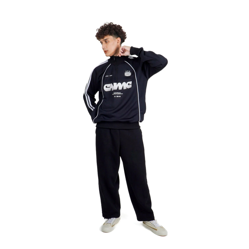 Cosmic Yannick 1/4 Zip - Black