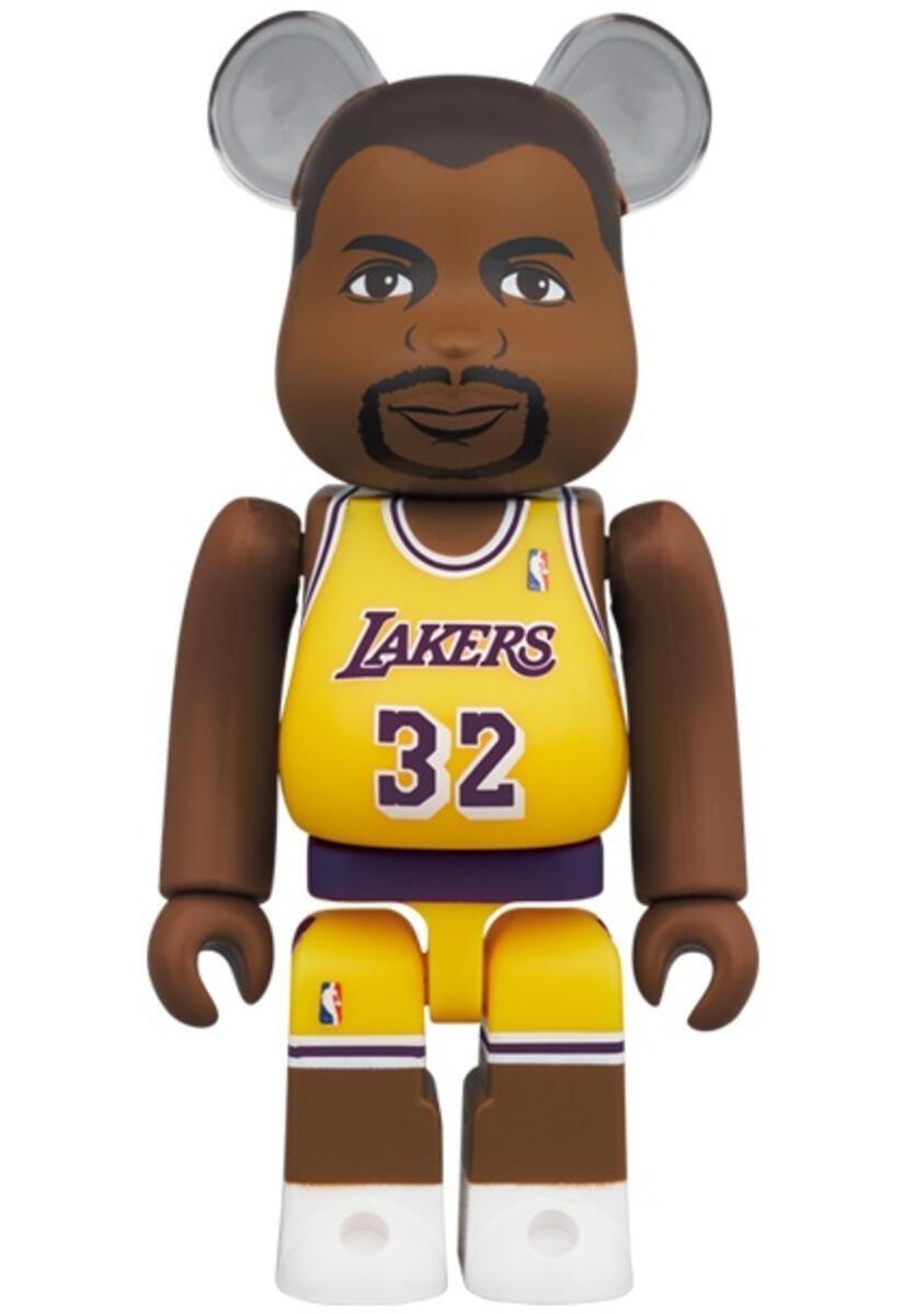 Medicom Be@rbrick Magic Johnson 100% and 400% Set