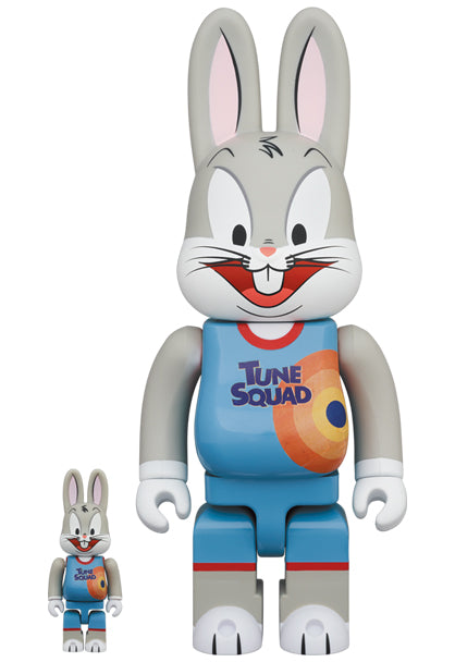 Medicom Bearbrick Space Jam - Bugs Bunny 400% & 100%