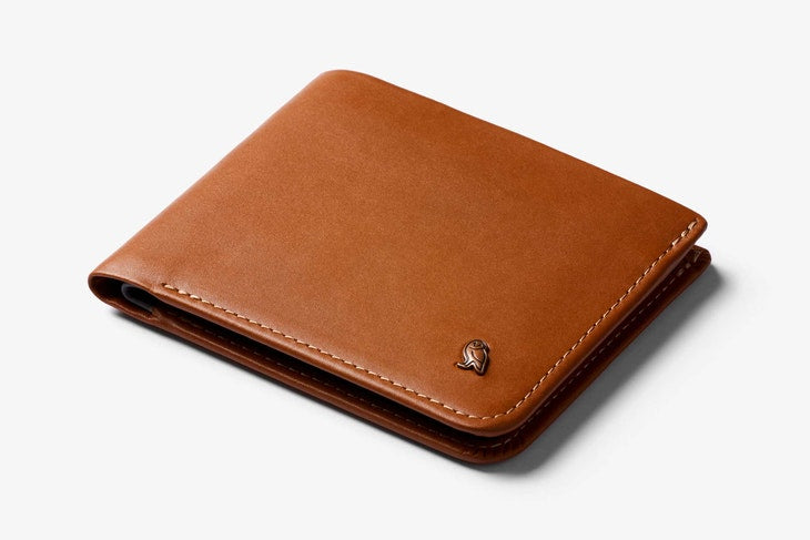 Bellroy Hide & Seek Hi Wallet Caramel - Stencil