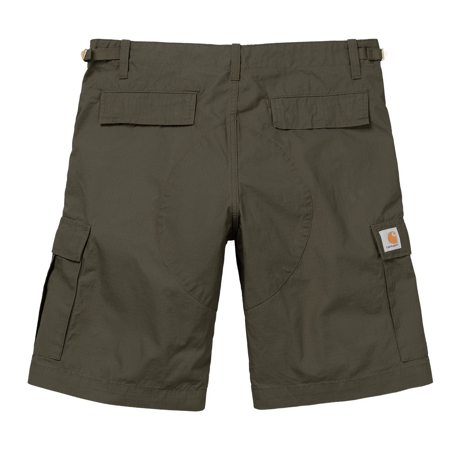 Carhartt Aviation Shorts - Cypress Rinsed - Stencil