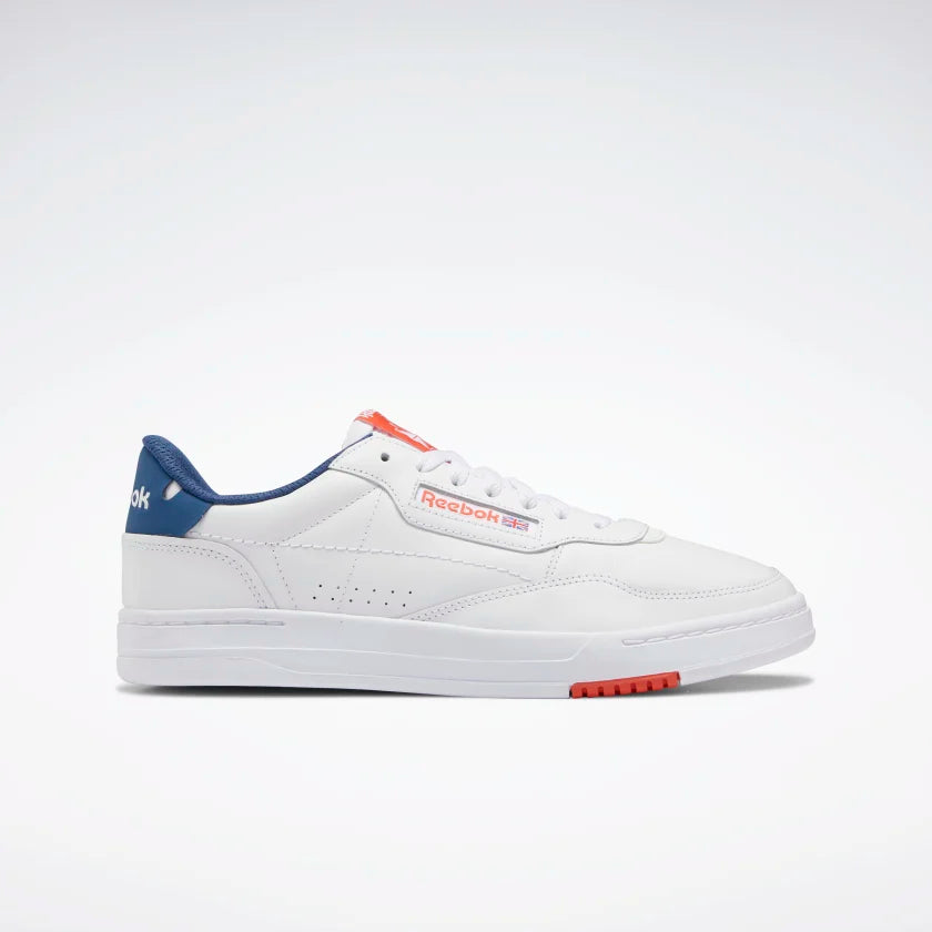 Reebok Court Peak - Cloud White / Dynamic Red / Batik Blue - Stencil
