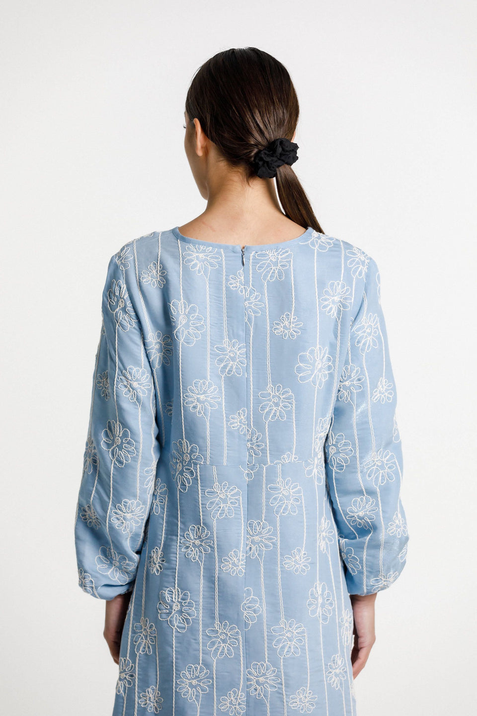 Thing Thing Kortney Dress Soft Blue Vines